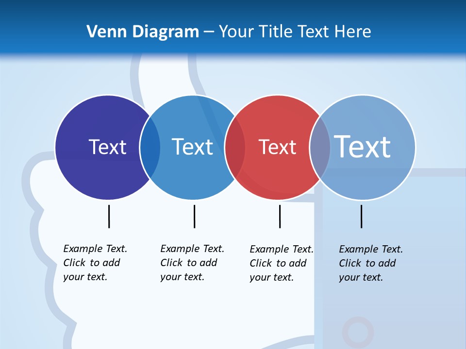 A Thumbs Up Powerpoint Presentation Is Shown PowerPoint Template