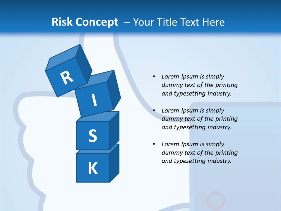 A Thumbs Up Powerpoint Presentation Is Shown PowerPoint Template