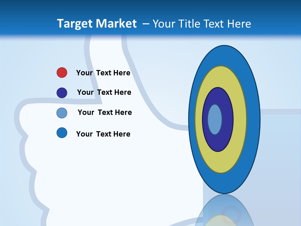 A Thumbs Up Powerpoint Presentation Is Shown PowerPoint Template