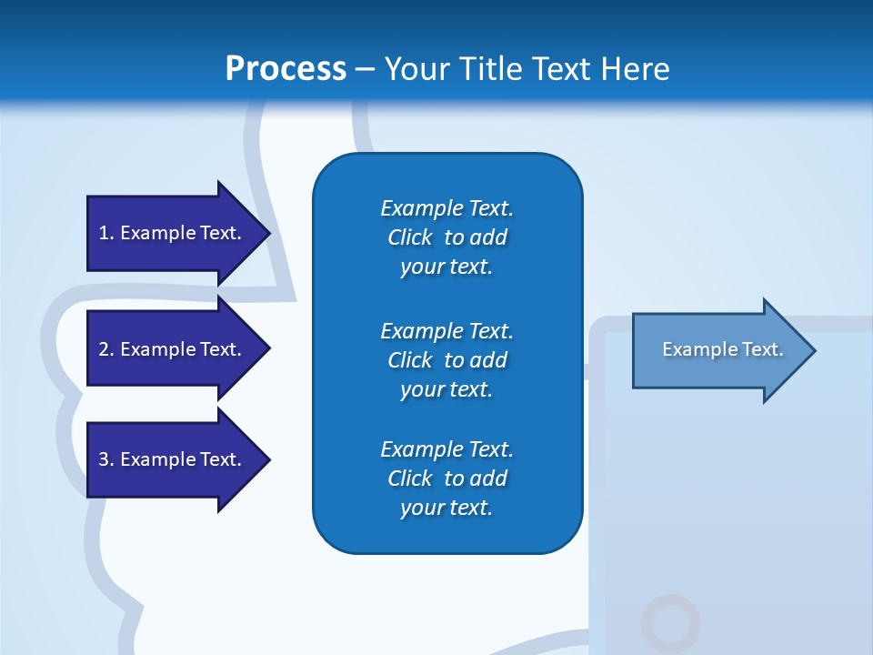 A Thumbs Up Powerpoint Presentation Is Shown PowerPoint Template