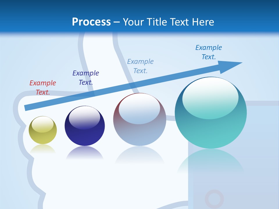 A Thumbs Up Powerpoint Presentation Is Shown PowerPoint Template
