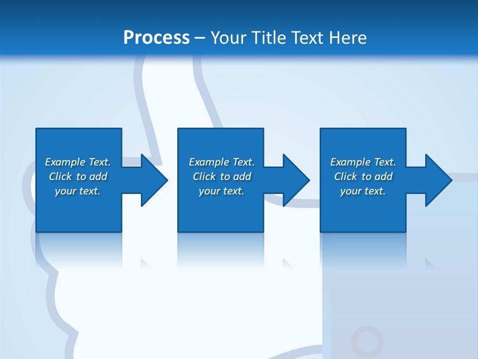 A Thumbs Up Powerpoint Presentation Is Shown PowerPoint Template