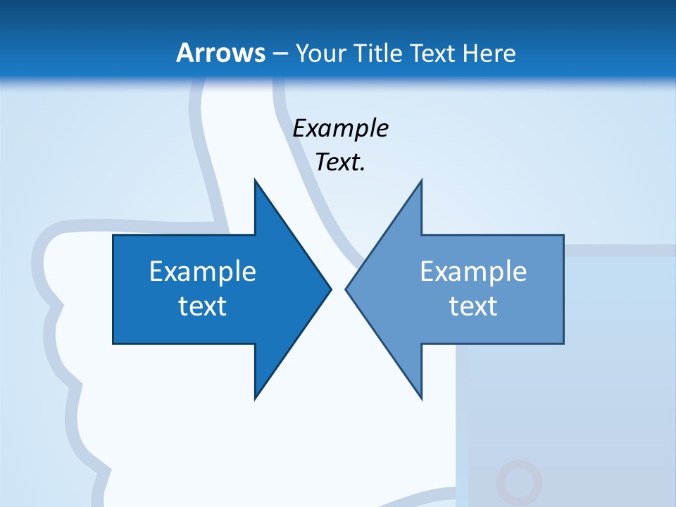 A Thumbs Up Powerpoint Presentation Is Shown PowerPoint Template
