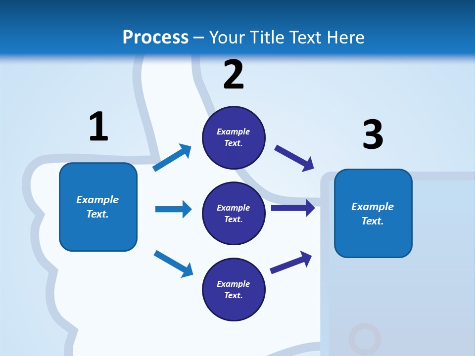 A Thumbs Up Powerpoint Presentation Is Shown PowerPoint Template
