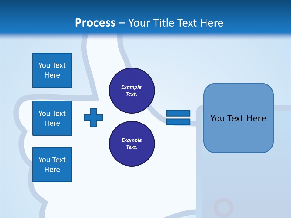A Thumbs Up Powerpoint Presentation Is Shown PowerPoint Template