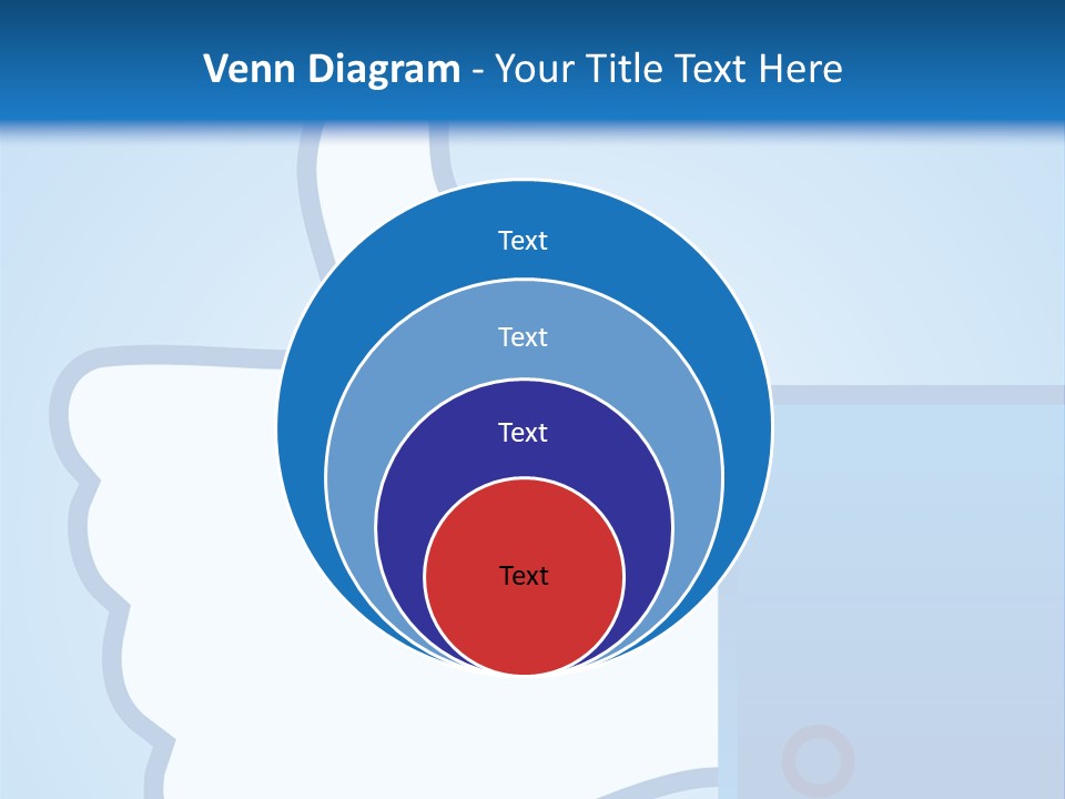 A Thumbs Up Powerpoint Presentation Is Shown PowerPoint Template