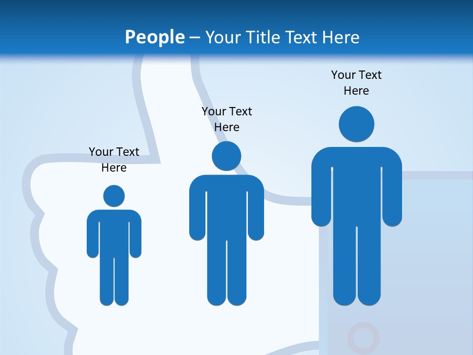 A Thumbs Up Powerpoint Presentation Is Shown PowerPoint Template