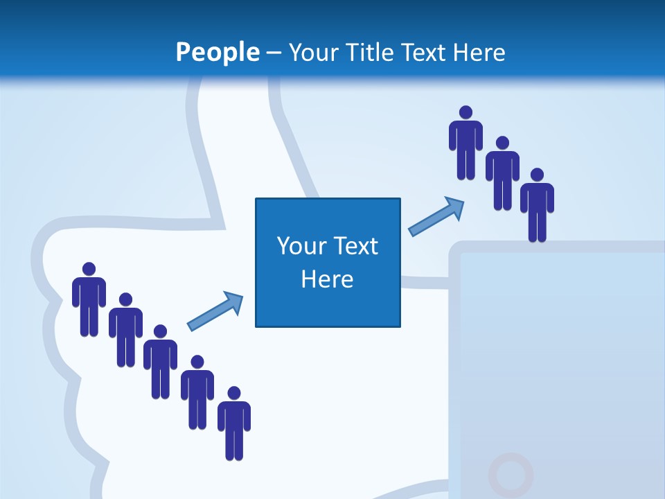 A Thumbs Up Powerpoint Presentation Is Shown PowerPoint Template