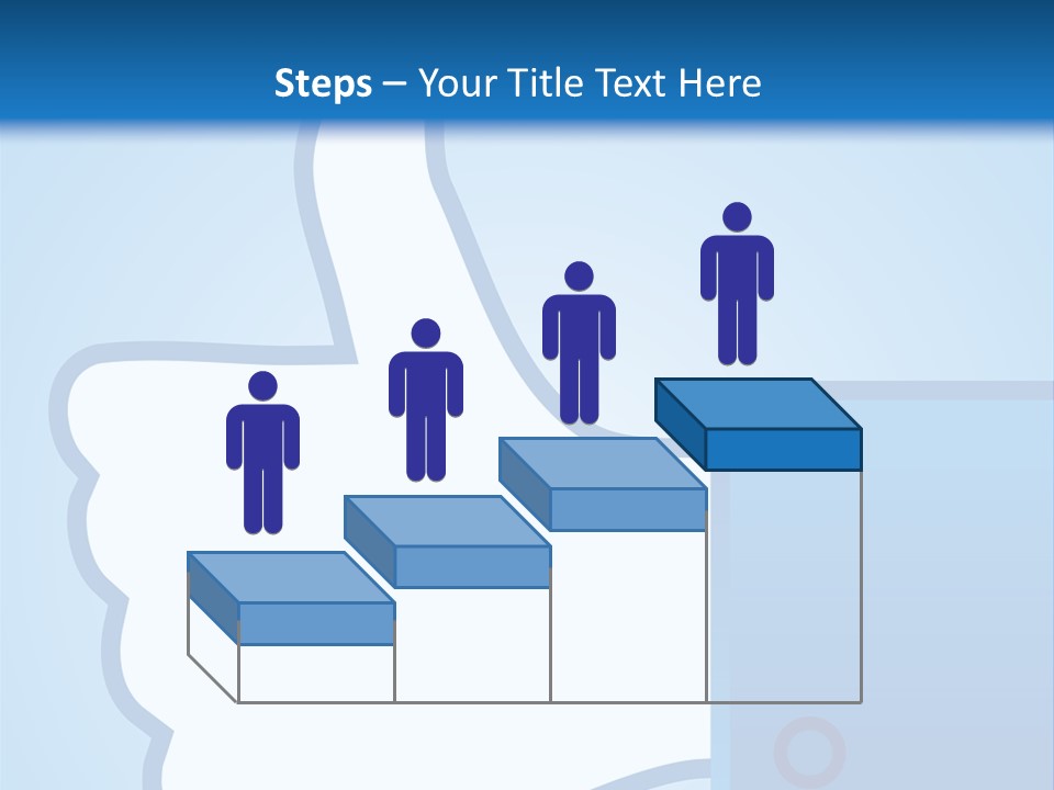 A Thumbs Up Powerpoint Presentation Is Shown PowerPoint Template