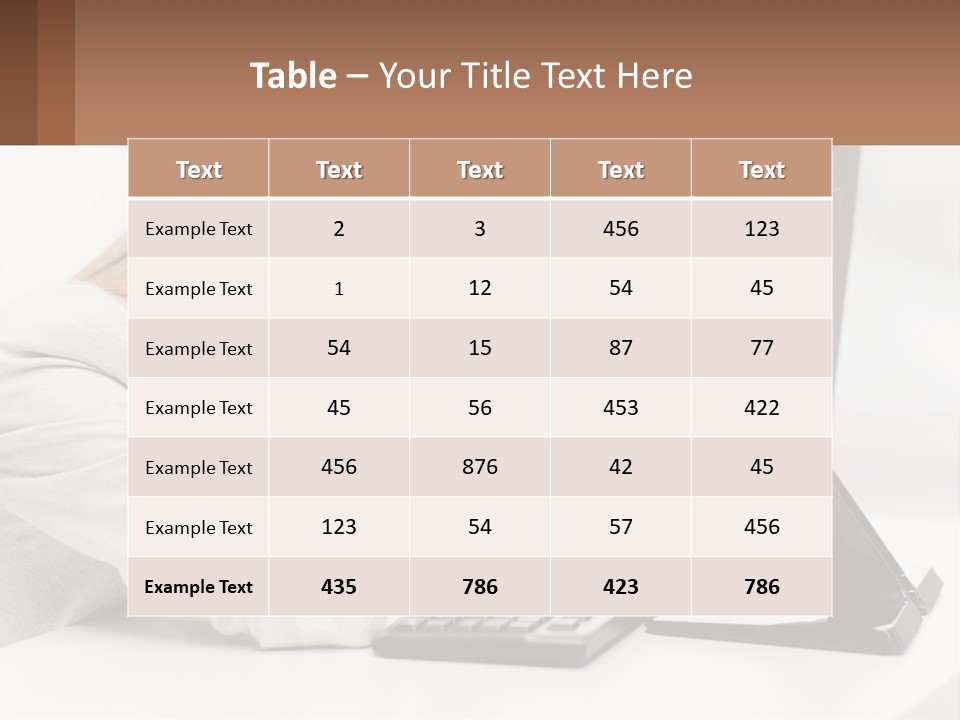A Woman Sitting In Front Of A Computer With Her Hands On Her Head PowerPoint Template