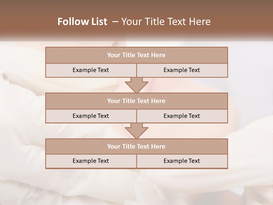 A Woman Getting A Facial Injection From A Doctor PowerPoint Template
