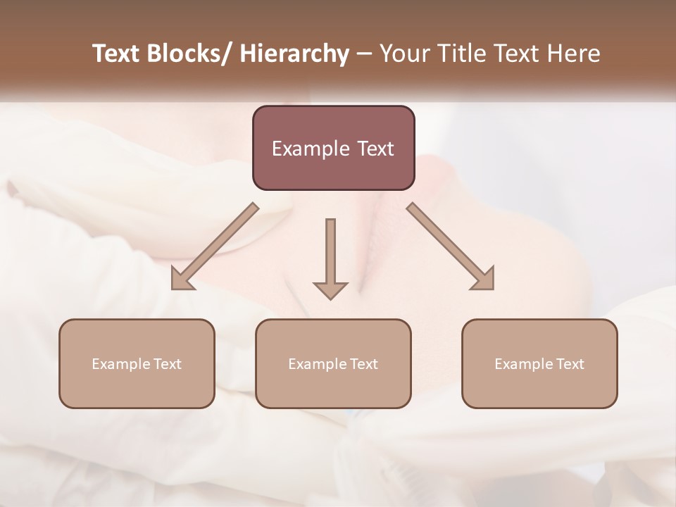 A Woman Getting A Facial Injection From A Doctor PowerPoint Template