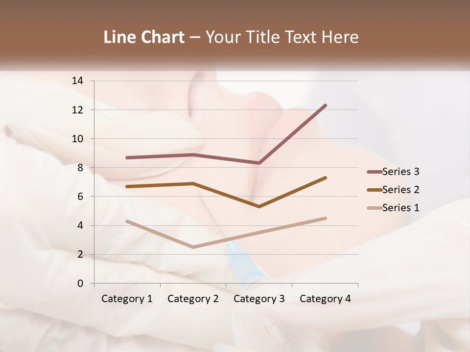 A Woman Getting A Facial Injection From A Doctor PowerPoint Template