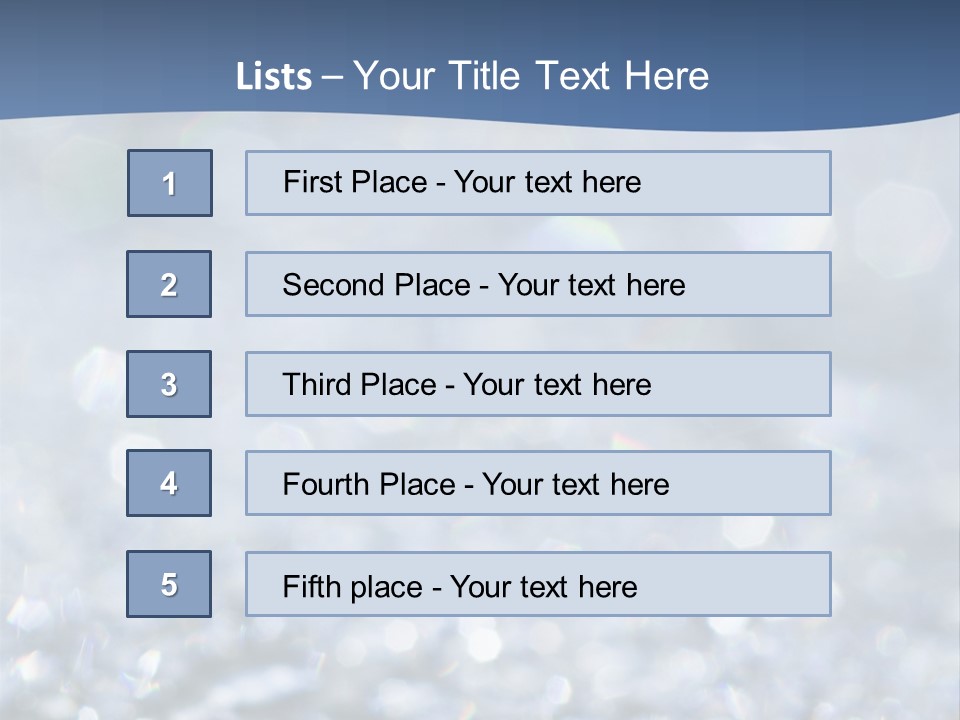 A Blue And White Background With Water Droplets PowerPoint Template
