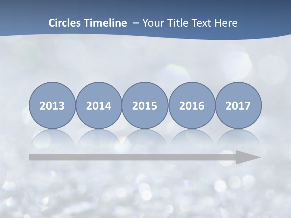 A Blue And White Background With Water Droplets PowerPoint Template