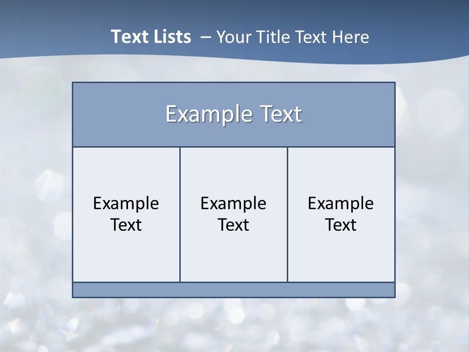 A Blue And White Background With Water Droplets PowerPoint Template