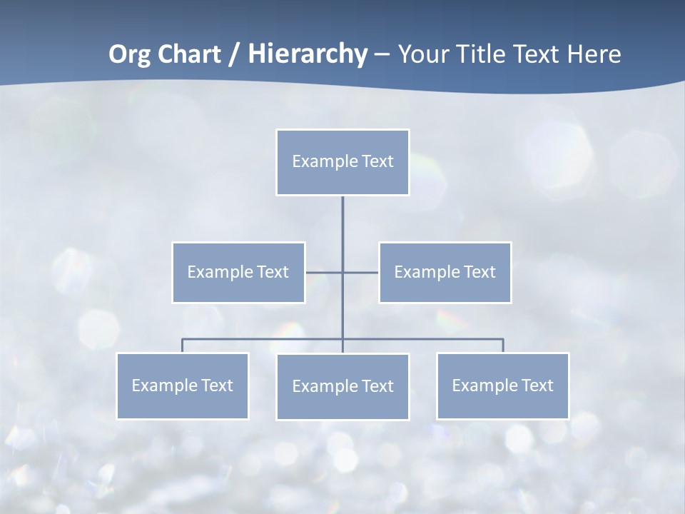 A Blue And White Background With Water Droplets PowerPoint Template