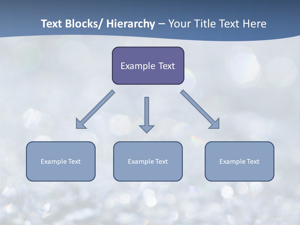 A Blue And White Background With Water Droplets PowerPoint Template