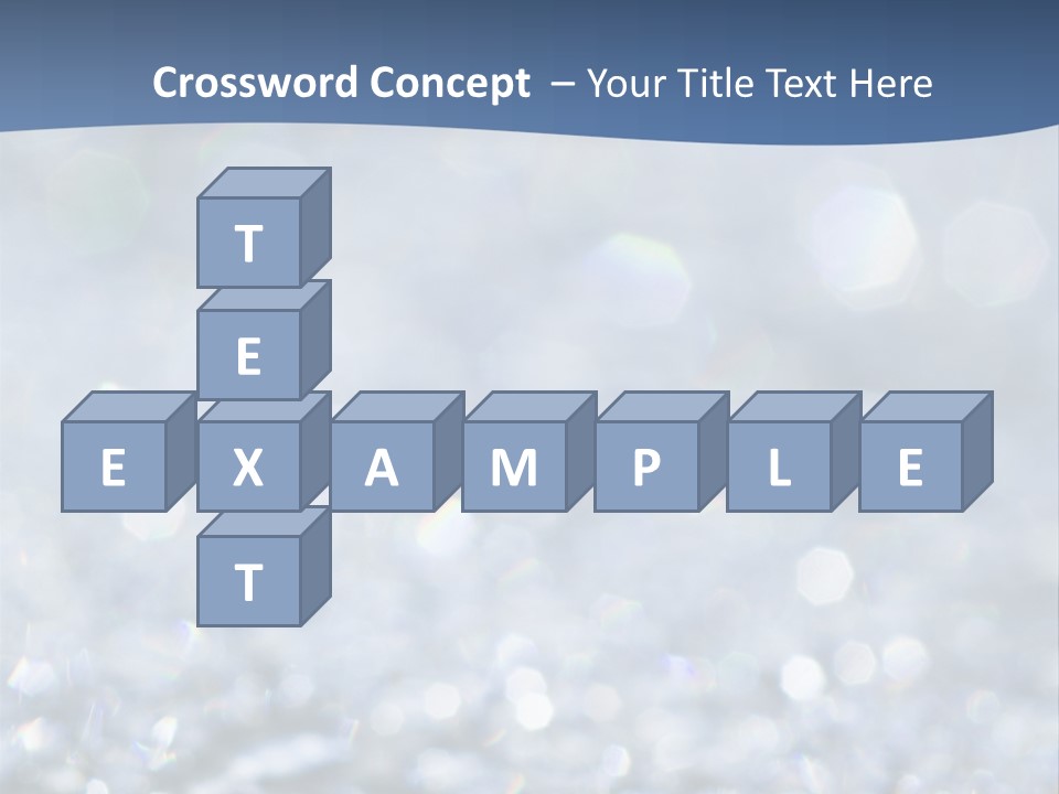 A Blue And White Background With Water Droplets PowerPoint Template