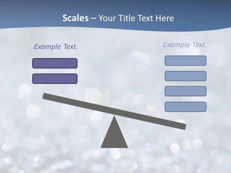 A Blue And White Background With Water Droplets PowerPoint Template