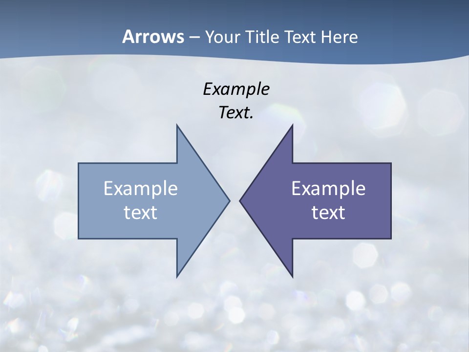 A Blue And White Background With Water Droplets PowerPoint Template