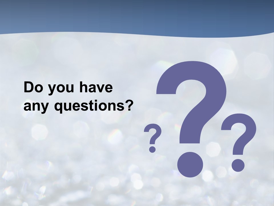 A Blue And White Background With Water Droplets PowerPoint Template