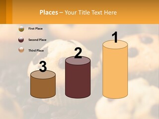 A Bunch Of Muffins With Chocolate Chips On Them PowerPoint Template