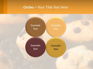 A Bunch Of Muffins With Chocolate Chips On Them PowerPoint Template