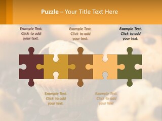 A Bunch Of Muffins With Chocolate Chips On Them PowerPoint Template