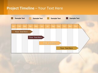 A Bunch Of Muffins With Chocolate Chips On Them PowerPoint Template