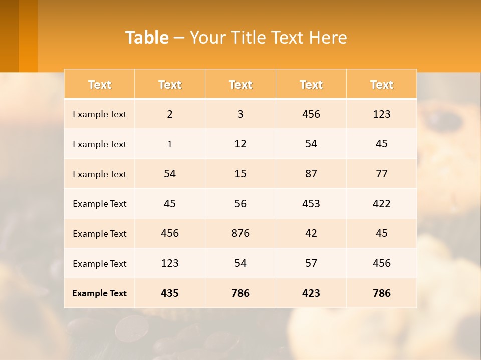 A Bunch Of Muffins With Chocolate Chips On Them PowerPoint Template