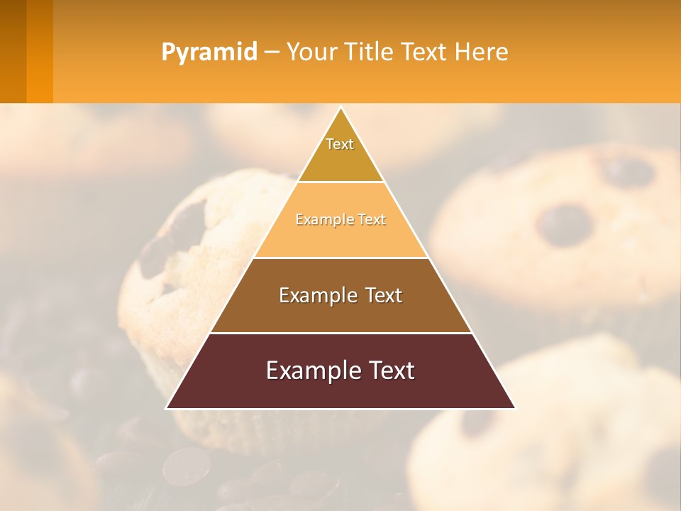 A Bunch Of Muffins With Chocolate Chips On Them PowerPoint Template