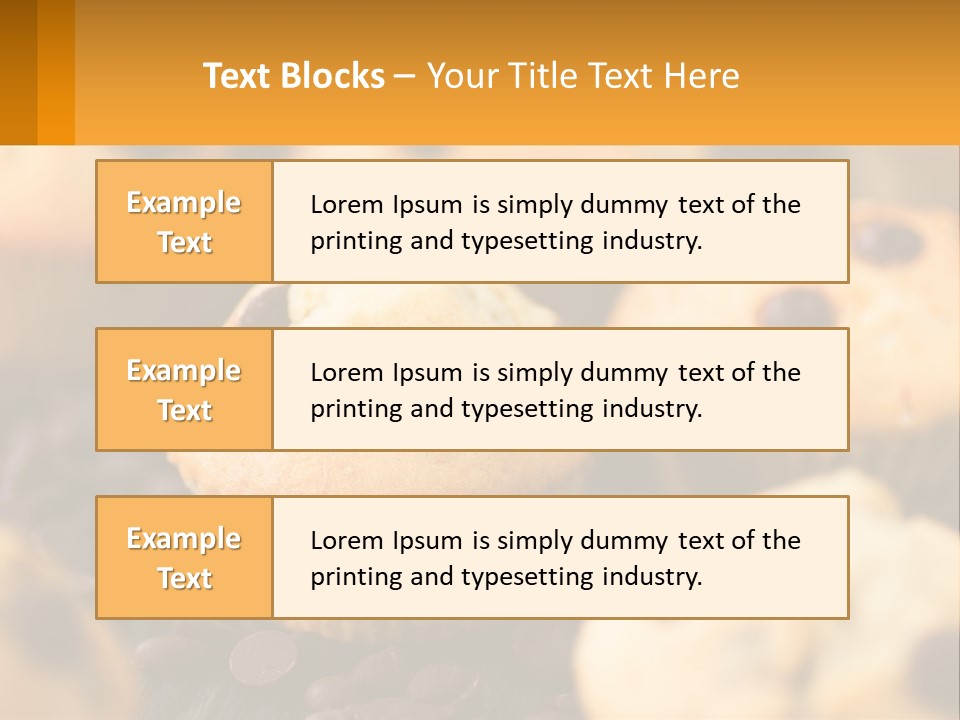 A Bunch Of Muffins With Chocolate Chips On Them PowerPoint Template