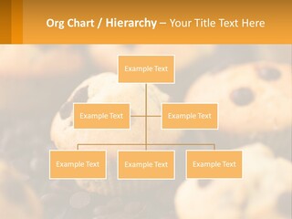 A Bunch Of Muffins With Chocolate Chips On Them PowerPoint Template