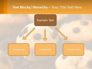 A Bunch Of Muffins With Chocolate Chips On Them PowerPoint Template