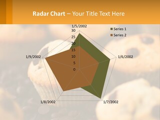 A Bunch Of Muffins With Chocolate Chips On Them PowerPoint Template