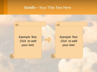 A Bunch Of Muffins With Chocolate Chips On Them PowerPoint Template
