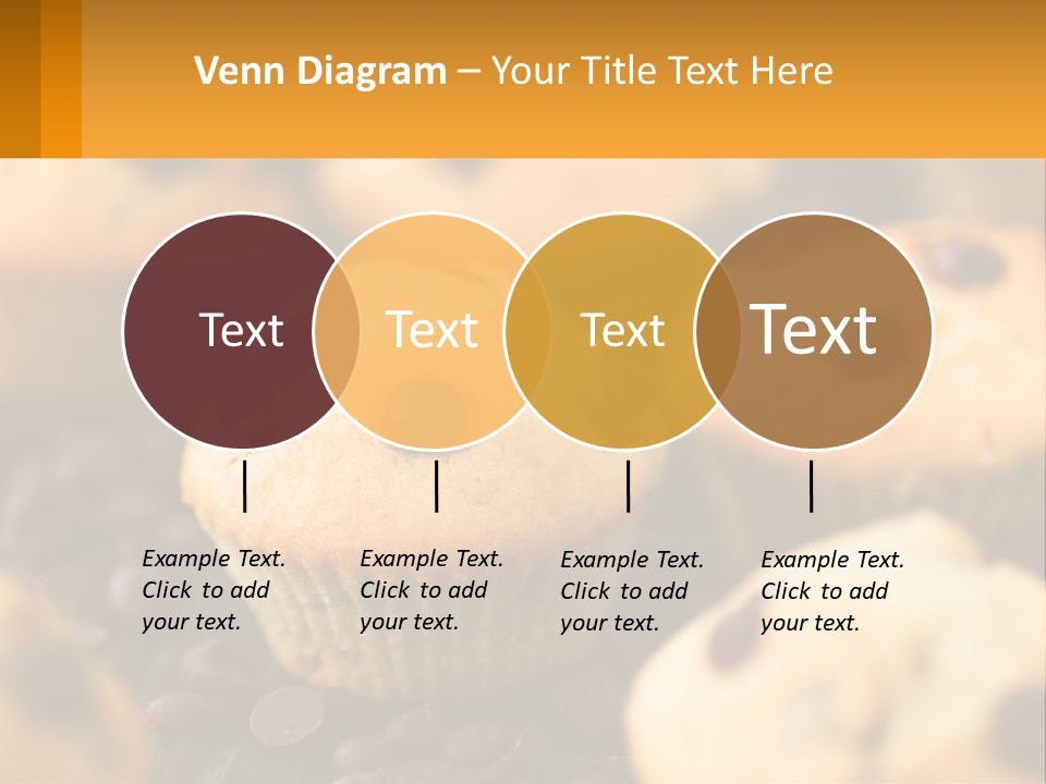 A Bunch Of Muffins With Chocolate Chips On Them PowerPoint Template