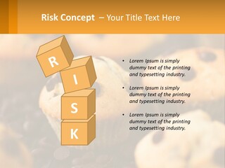 A Bunch Of Muffins With Chocolate Chips On Them PowerPoint Template