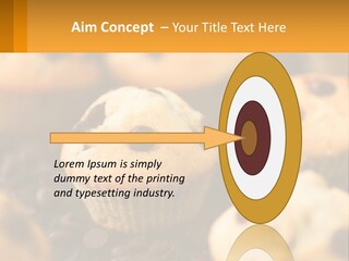 A Bunch Of Muffins With Chocolate Chips On Them PowerPoint Template