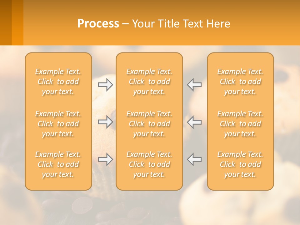 A Bunch Of Muffins With Chocolate Chips On Them PowerPoint Template