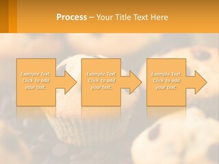 A Bunch Of Muffins With Chocolate Chips On Them PowerPoint Template