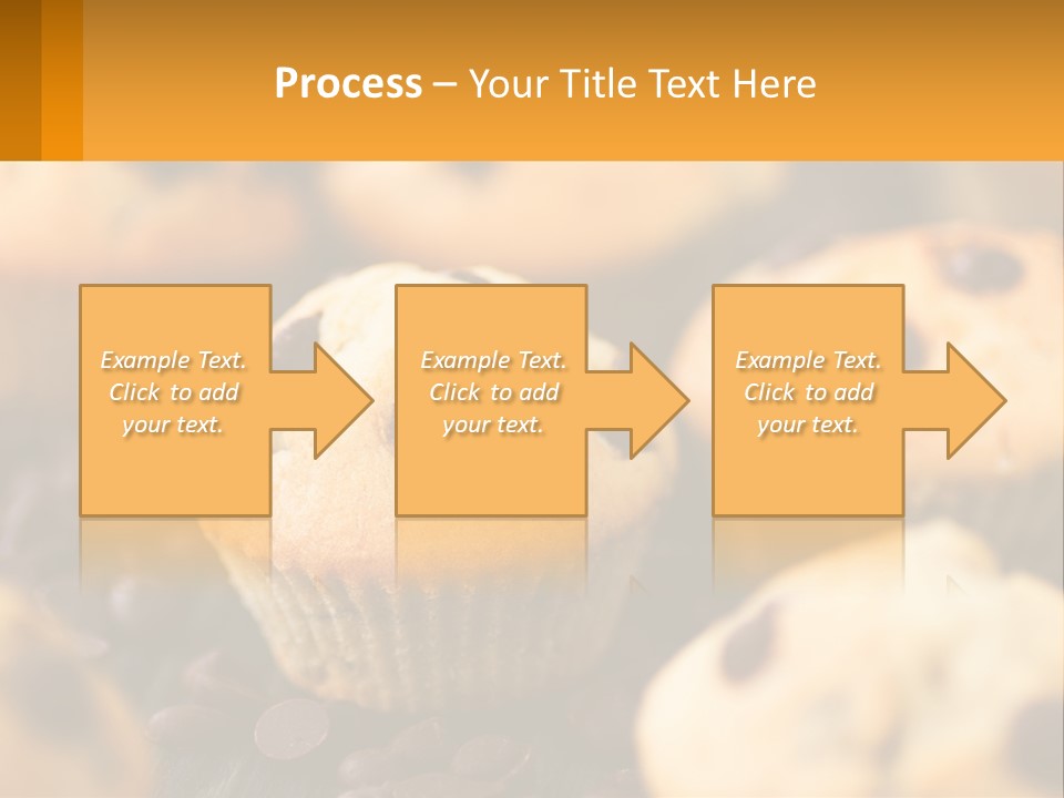 A Bunch Of Muffins With Chocolate Chips On Them PowerPoint Template