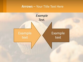 A Bunch Of Muffins With Chocolate Chips On Them PowerPoint Template