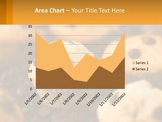 A Bunch Of Muffins With Chocolate Chips On Them PowerPoint Template
