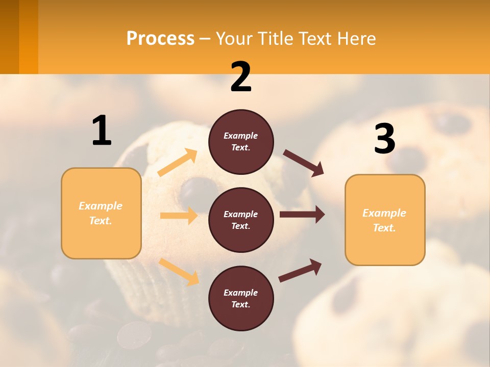 A Bunch Of Muffins With Chocolate Chips On Them PowerPoint Template