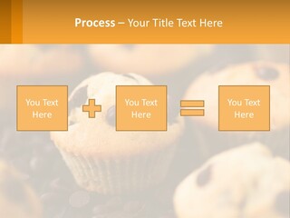 A Bunch Of Muffins With Chocolate Chips On Them PowerPoint Template