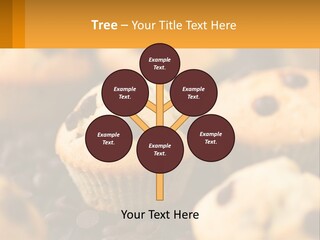 A Bunch Of Muffins With Chocolate Chips On Them PowerPoint Template