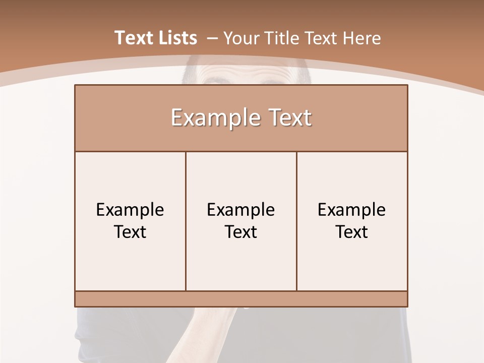 A Man Making A Hush With His Finger PowerPoint Template