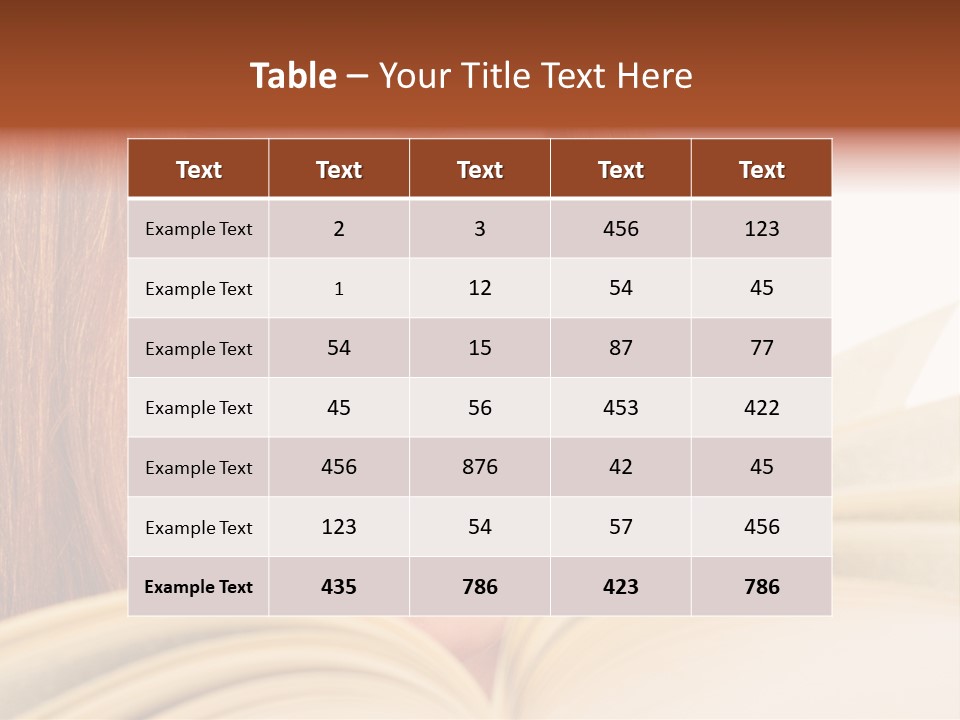 A Woman Reading A Book Powerpoint Presentation PowerPoint Template